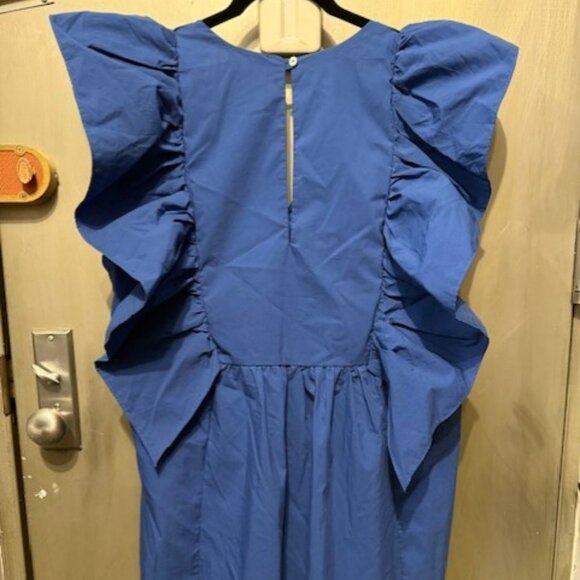 Ruffled Waistless Mini Bow Dress - Picture 14 of 16